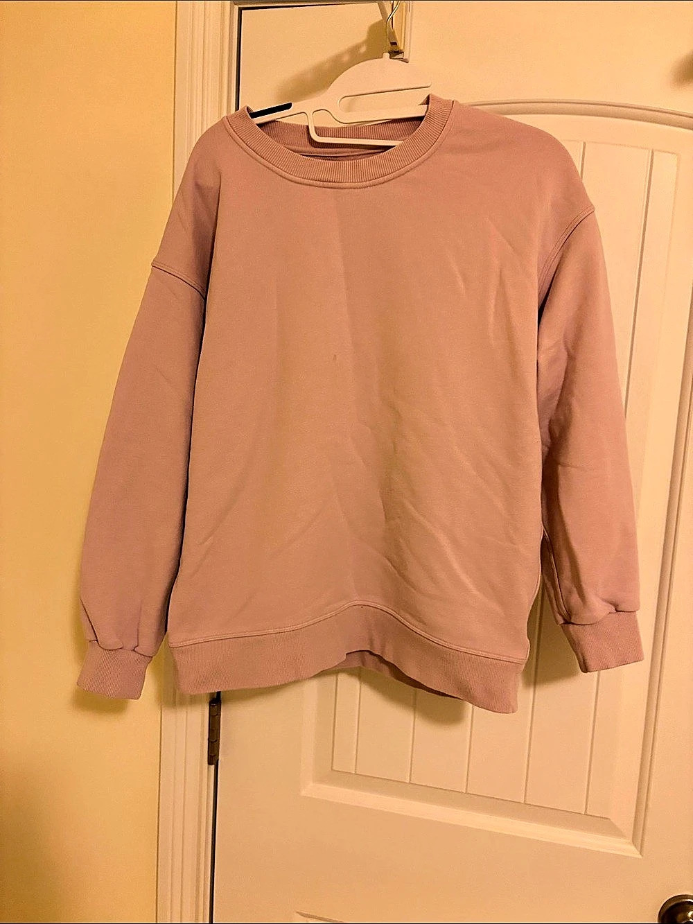 lululemon Perfectly Oversized Crew Lavender Sweatshirt size Small